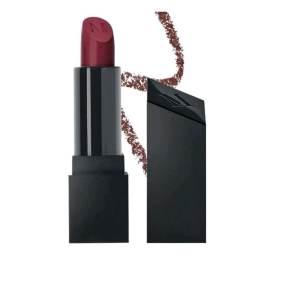 MORPHE Lipstick "NO SHAME" Brown Red Creamy Satin Medium-Shine Full Size New